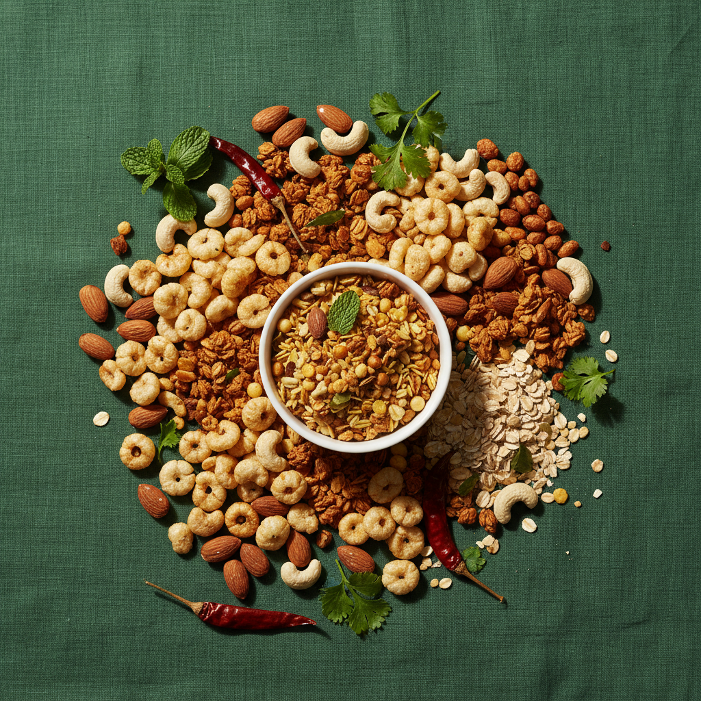 Premium healthy snacks and natural ingredients